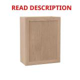 Sinclair 24x12x30 Wall Cabinet - Light Oak