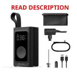 Air Pump Cordless Tire Inflator with Display, pum
