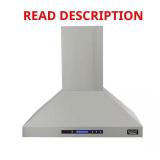36" Stainless Steel Range Hood 900 CFM
