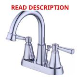 Melina 4 in. Centerset Bathroom Faucet, Chrome