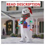 10 FT GIANT POLAR BEAR