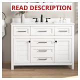 Home Decorators Hanna Bath Vanity White Top