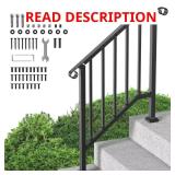 Outdoor Steps Hand Rail Kit 2-3 Step