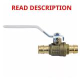 Apollo 1/2 in. Bronze PEX Ball Valve Full Port