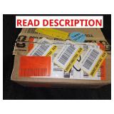 Box of clamp connectors and outlet boxes