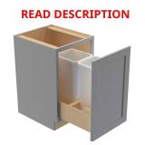 Newport Plywood Trash Can Cabinet