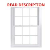 70 Series Low-E Double Hung White Grids