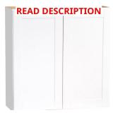 Hampton Bay Shaker 36"W Wall Cabinet White
