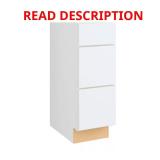 Courtland Sink Base Cabinet, Polar White