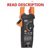 600A Auto-Ranging Clamp Meter with Work Light