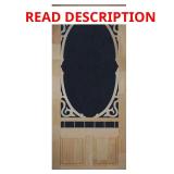 36 in. x 80 in. Clarington Wood Screen Door