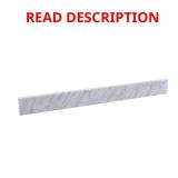 251WH Carrara Marble Vanity Top White