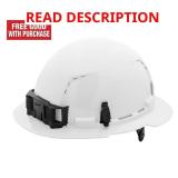 BOLT White Type 1 Class C Vented Hard Hat