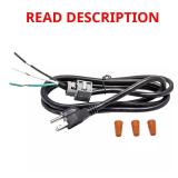 5 ft. 4 in. 3-Wire Dishwasher Power Plug