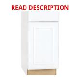 Hampton 15W x 24D Cabinet, Satin White