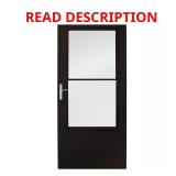 36x80 400 Series Storm Door with Nickel