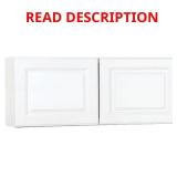 Hampton 36x15x12 Wall Cabinet, White