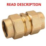 3/4 in. Brass CSST x CSST Union