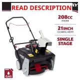 Flurry 21" 208cc Gas Snow Blower
