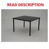 Cookson Black Square Outdoor Table Top