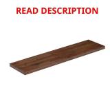 Butcher Block Shelf 96W x12D - Damaged Side