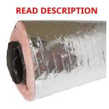 Insulated Flexible Duct 10x25 R8 Jacket