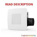80 CFM Ceiling/Wall Mount Easy Roomside Installat