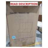 2 Seat and Back Cushions
