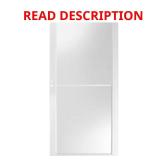 32x80 3000 Series White LHL/Outswing Storm Door