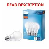 40W Equivalent LED A19 Bulbs 2700K 4-Pack