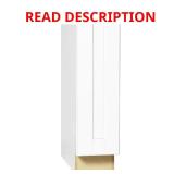 Hampton Bay Shaker 9x24 Cabinet Satin White