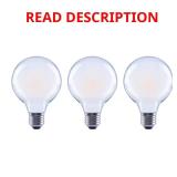 EcoSmart 40W G25 Globe LED Filament