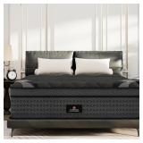 Luxury 14 Inch King Hybrid Mattress in a Box