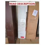 White Bi-Fold Door