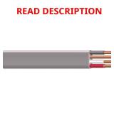 25 ft. 6/3 Gray Stranded CU UF-B W/G Wire