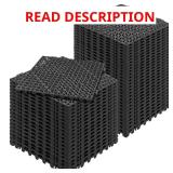 Interlocking Drainage Mat Tiles, PVC, 12x12