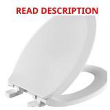 Cadet Slow-Close Elongated Toilet Seat White