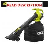 RYOBI 40V Vac Attack Cordless Leaf Vacuum/Mulcher