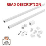 (2) Fixed Mount Shelf Support Pole