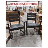 Set of Outdoor Dining Chairs