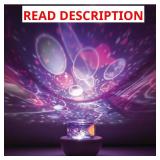 Unbranded USB LED Rotating Slides Projector
