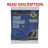 M-D Gray PVC Weather Stripping Tape 204 in. L