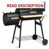 Costway Outdoor BBQ Grill Charcoal Pit Smoker