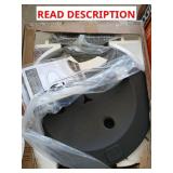 Outsunny Patio Umbrella Base Holder Black