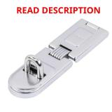 Master Lock Hardened Steel 6-1/4 in. Hasp
