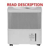 GE 35 pt Damp Rooms Dehumidifier White, Wi-Fi