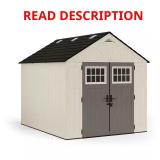 Tremont 8 ft Resin Storage Shed