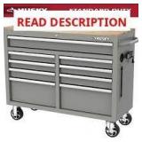 Husky 46 in. W Gloss Gray Workbench