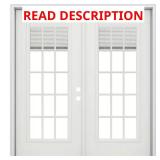 72x80 15-Lite Fiberglass Door BBG