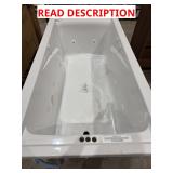 Soaking Tub w/ Jets( Damaged,SEE PHOTOS)
